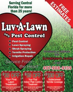 Pest Control - New Customers