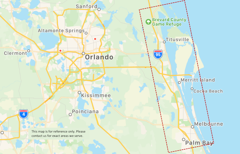 Brevard County Florida Locations