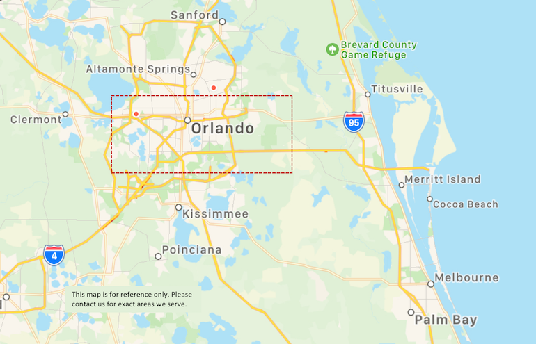 Orange County Florida Locations