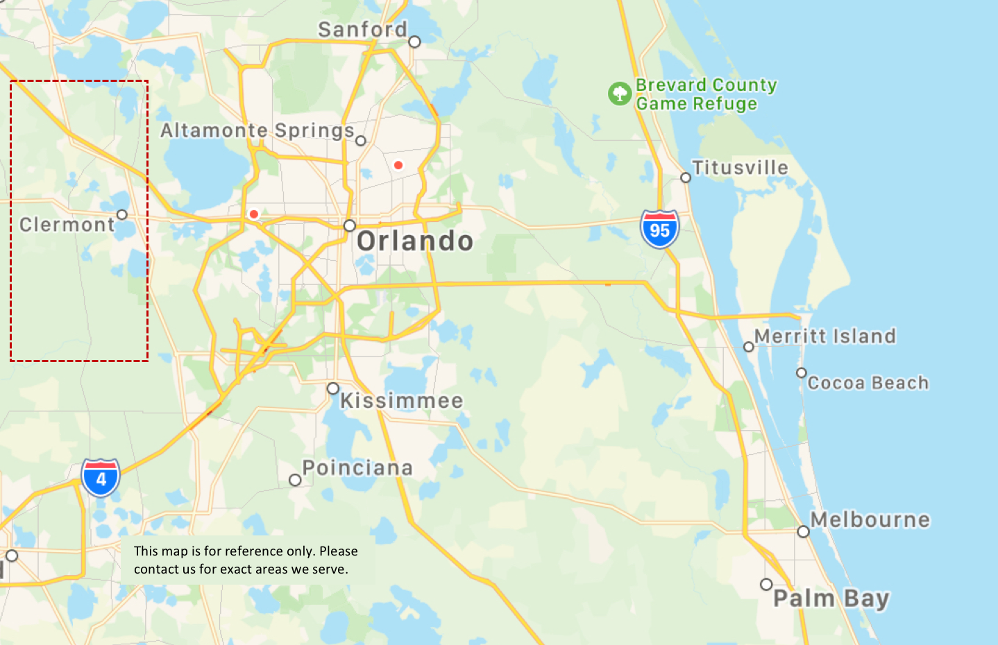 Lake County Florida Locations